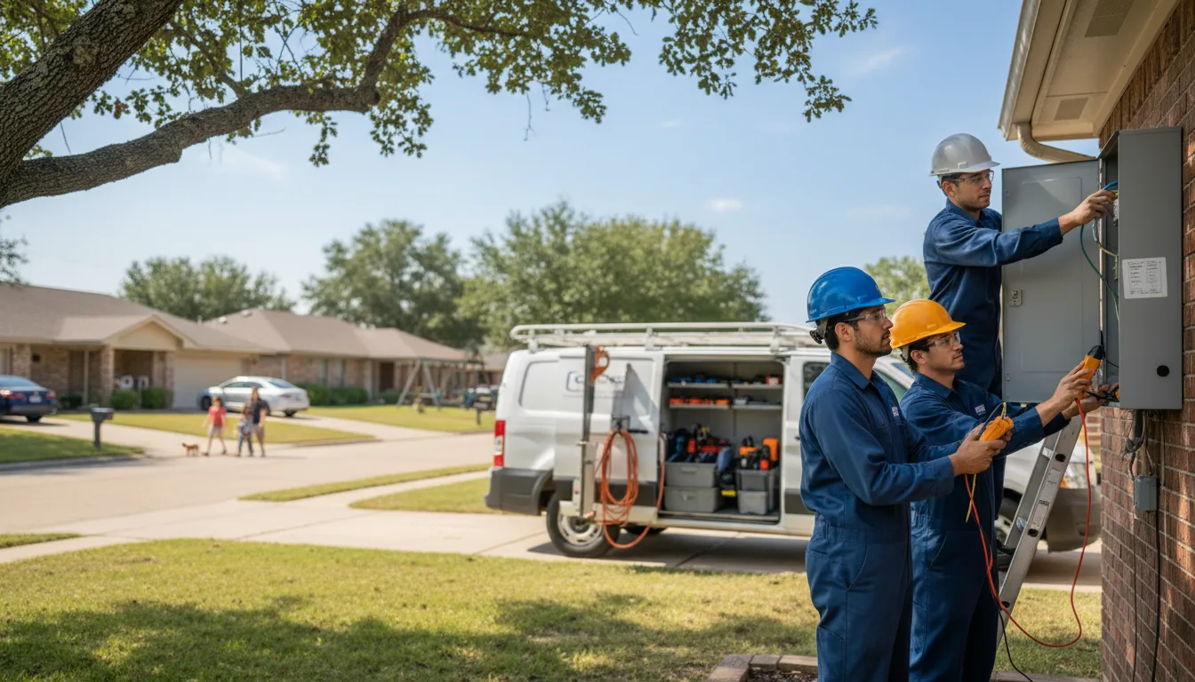 Certified electrician providing emergency electrical services in Souderton, PA